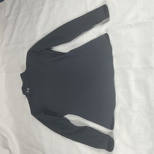 Under Armour Lightweight Long Sleeve Thermal Top Black Women's Size Medium